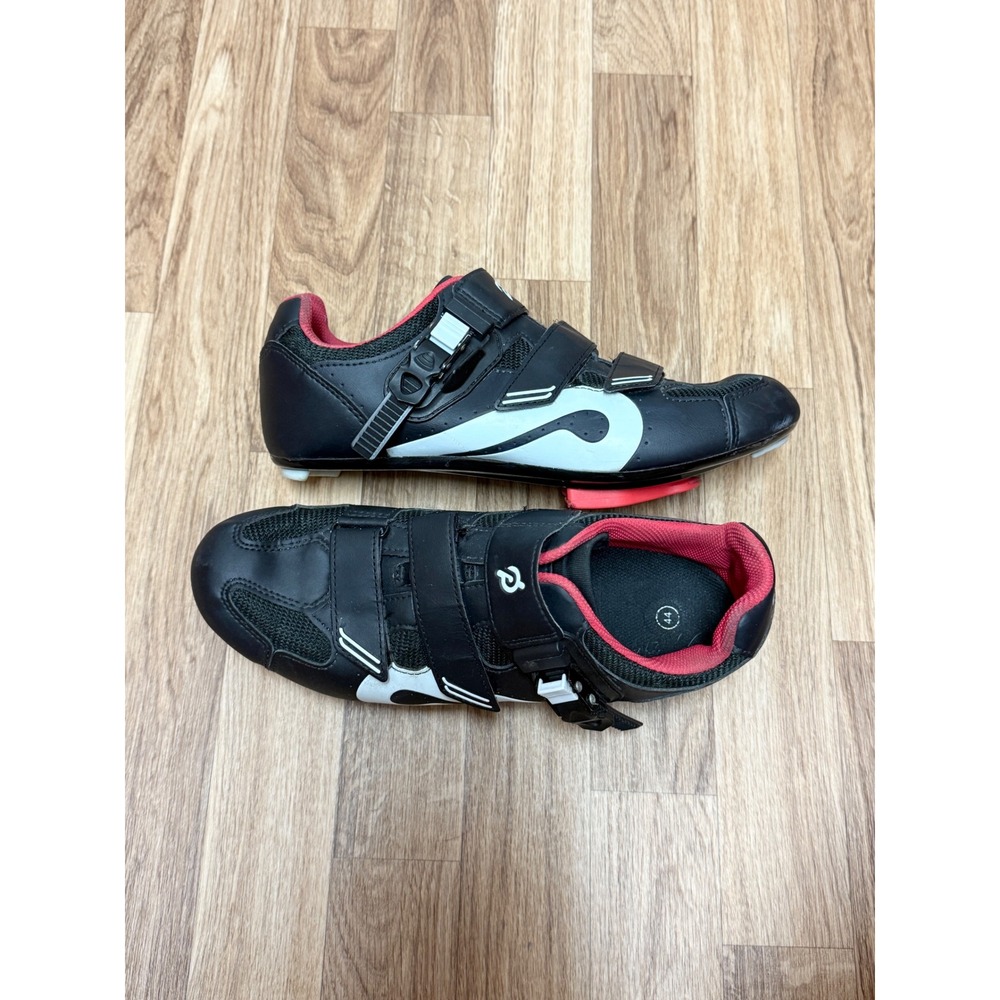 Peloton Cycling Shoes Black Red Men 10.5 Women 12 EU 44 PL-SH-02